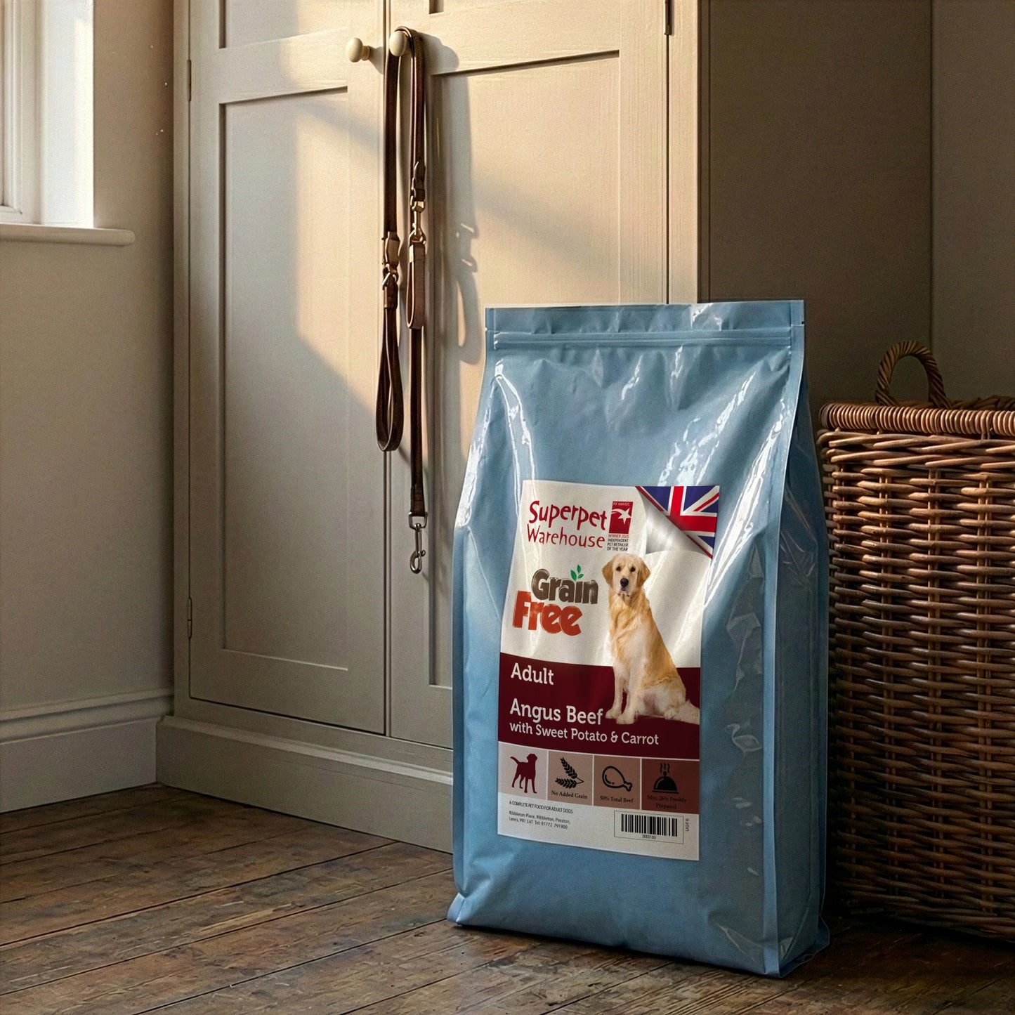 Superpet Grain Free Adult Beef 6kg