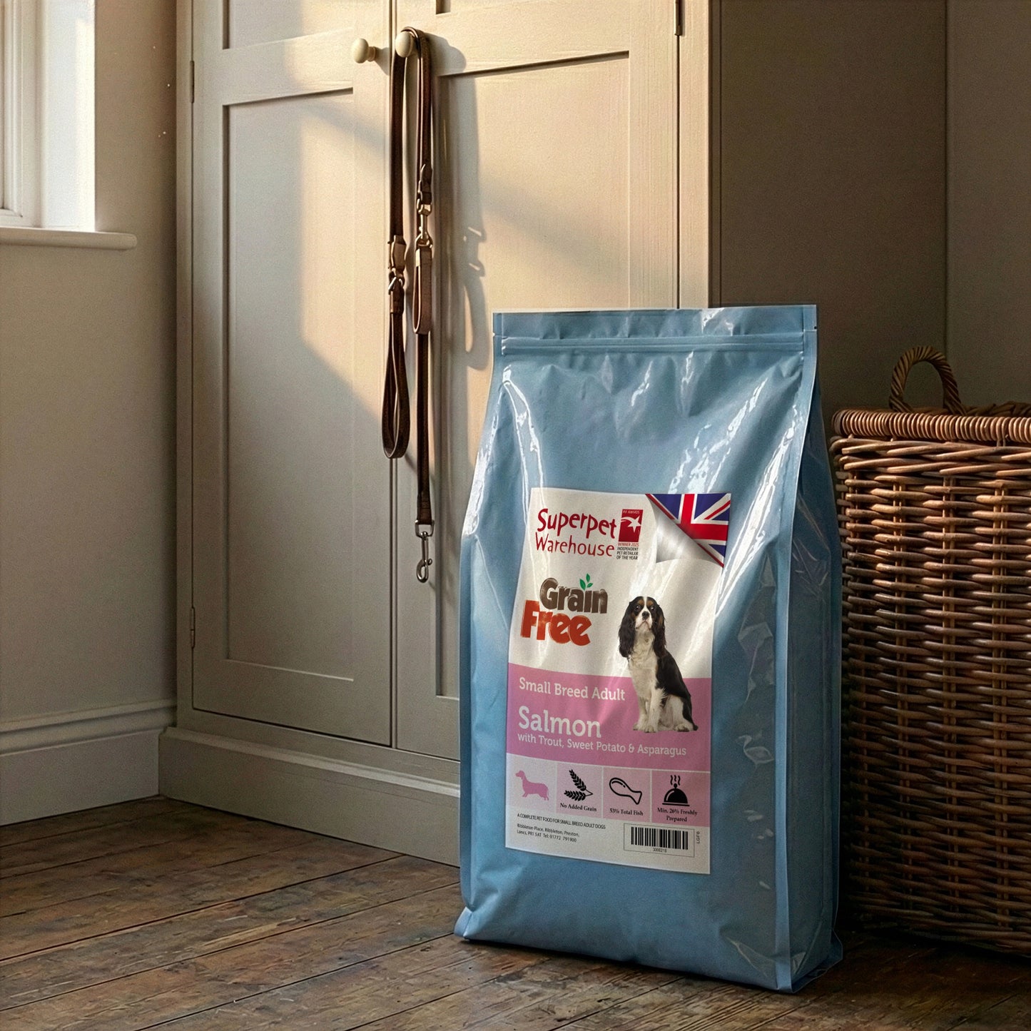 Superpet Grain Free Adult Small Breed Salmon 6Kg