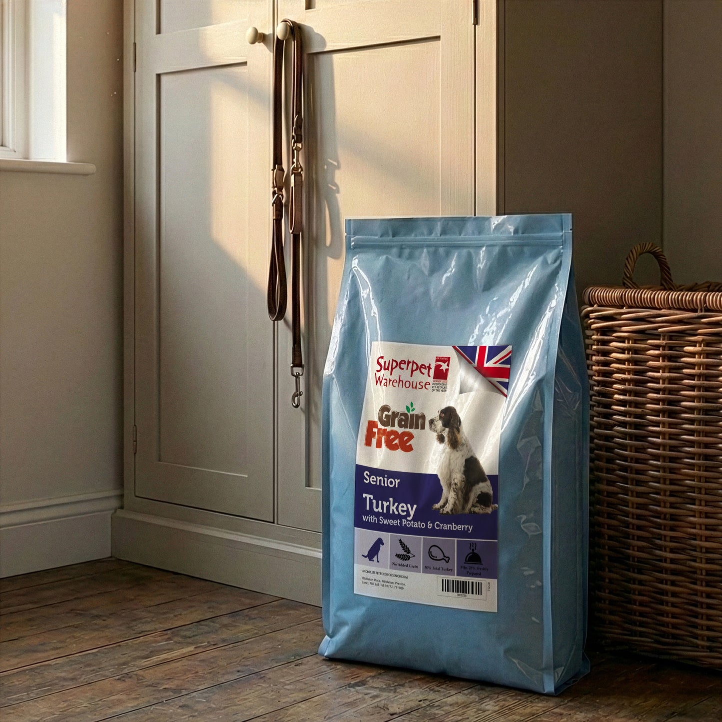 Superpet Grain Free Senior Turkey 6kg