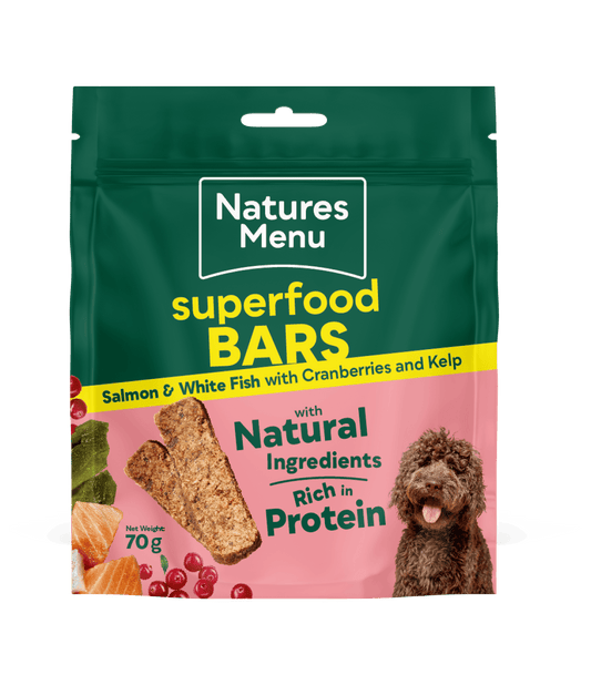 Natures Menu Superfood Bars Salmon & White Fish