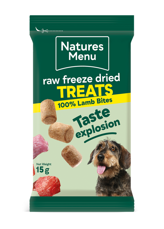 Natures Menu Freeze Dried Bites Lamb 15g
