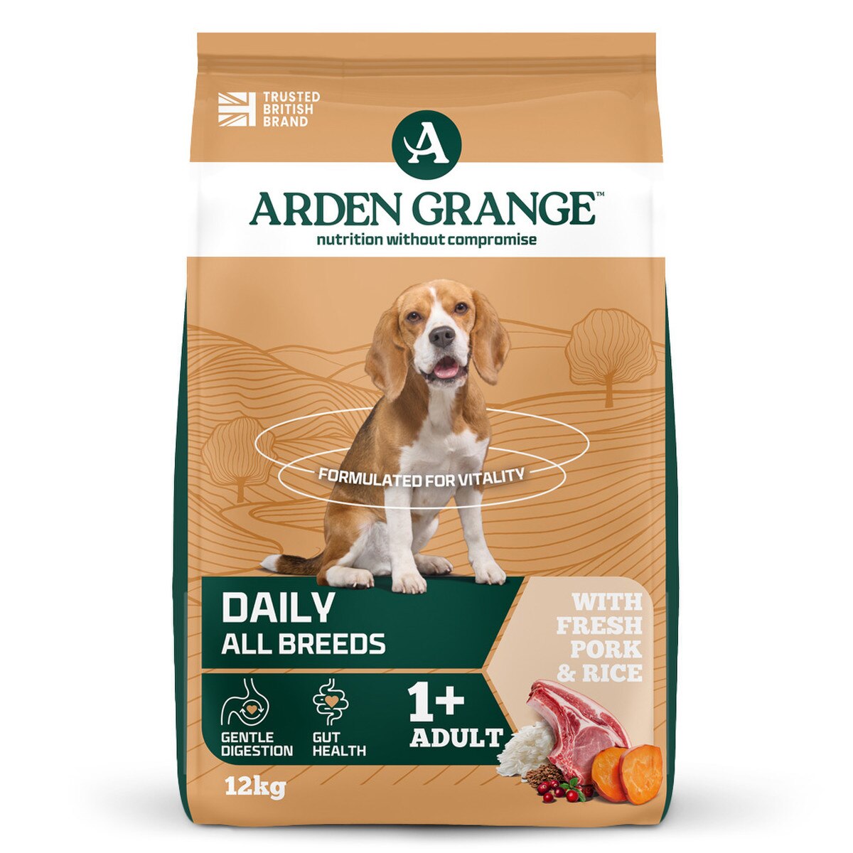 Arden Grange Adult Pork and Rice 12kg product image