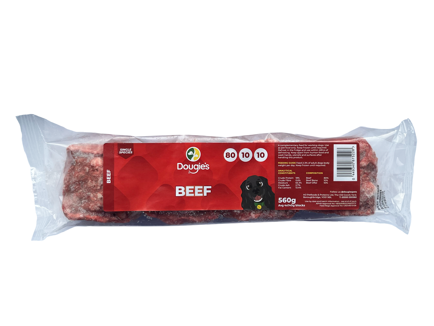 Dougies 80/10/10 Beef 560g