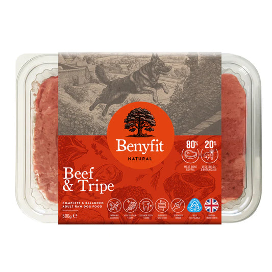 Benyfit Natural Beef & Tripe Complete 1kg