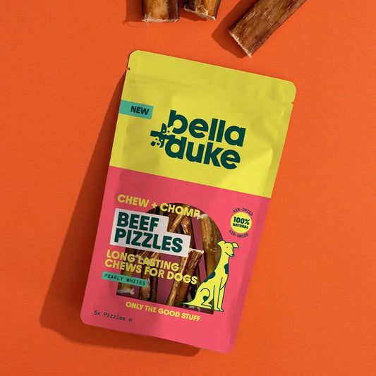 Bella & Duke Treats Premium Beef Pizzels 5 pieces