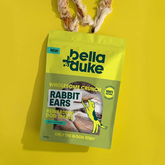 Bella & Duke Treats Wholesome Rabbit Ears 250g