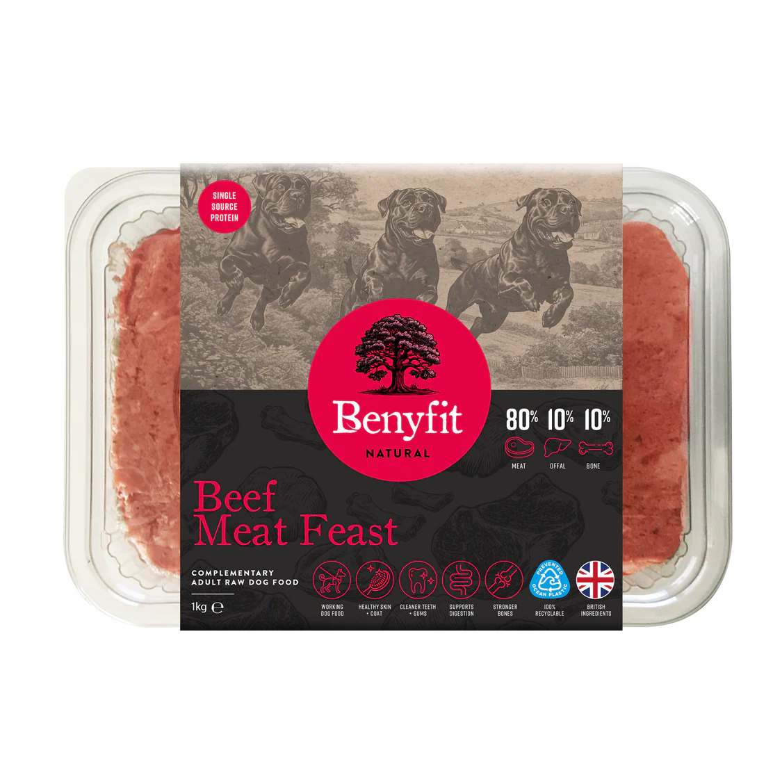 Benyfit 80/10/10 Beef 1kg