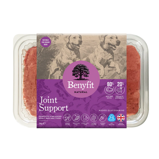Benyfit Natural Joint Support Complete Raw Working Dog Food 1kg