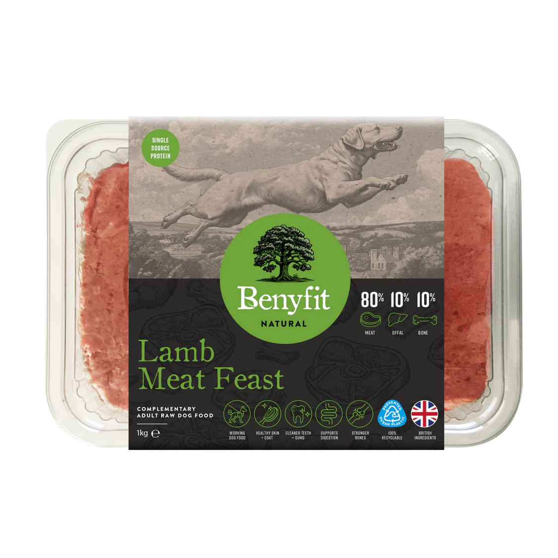 Benyfit 80/10/10 Lamb 1kg