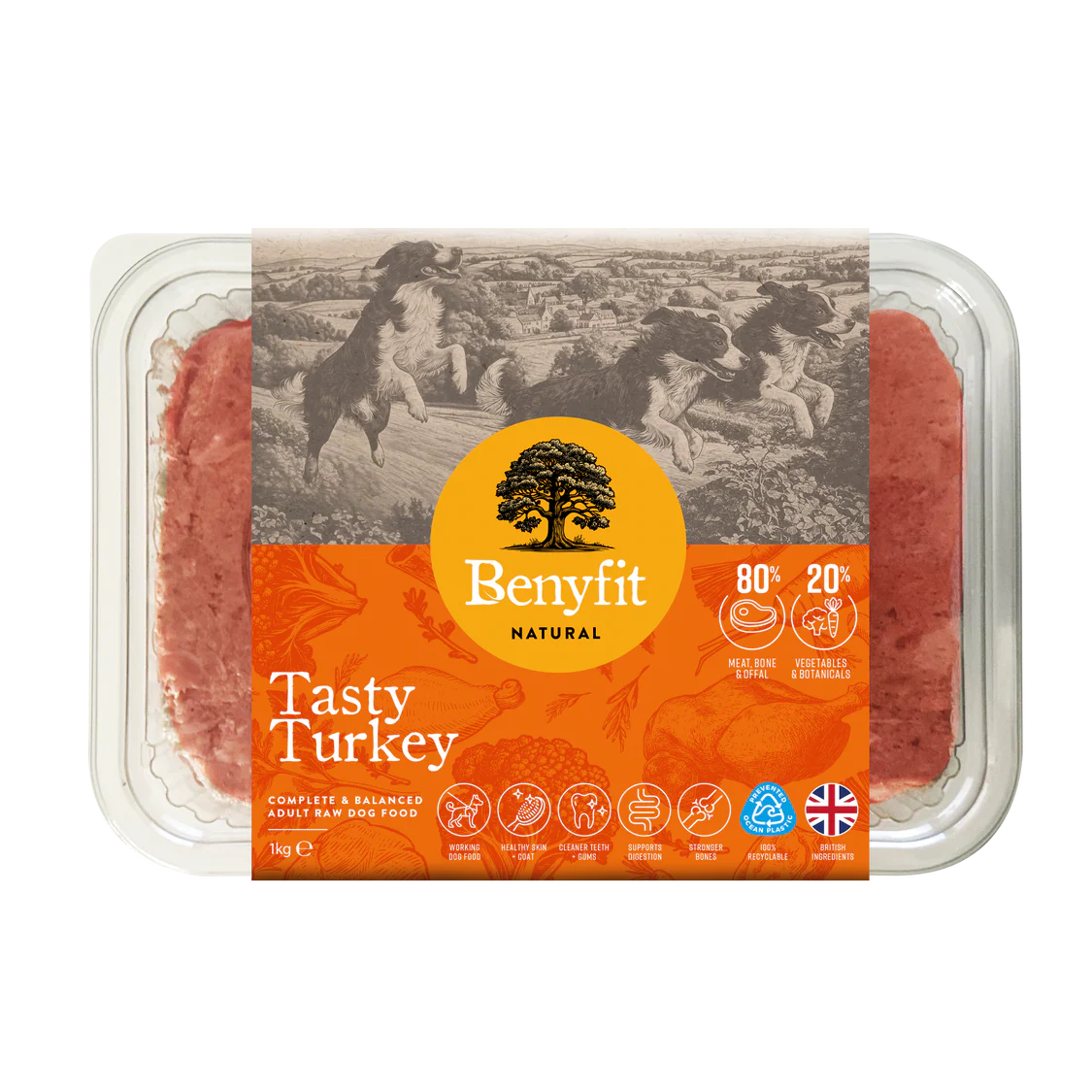 Benyfit Natural Tasty Turkey 1kg