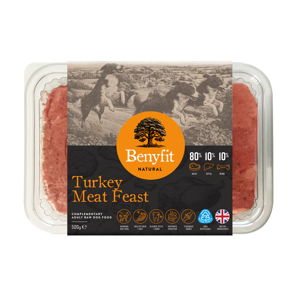 Benyfit 80/10/10 Turkey 1kg