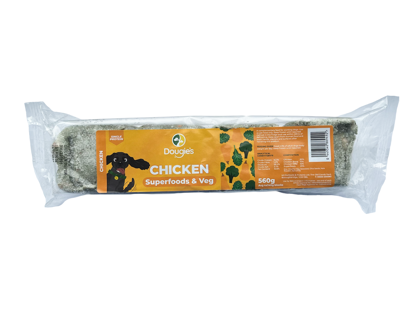 Dougies Superfoods Chicken 560G