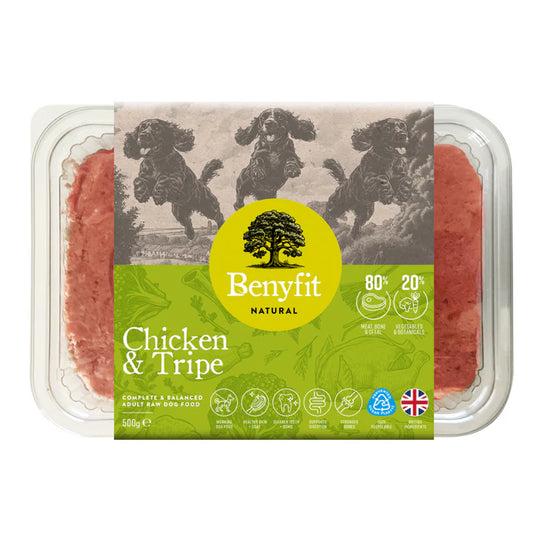 Benyfit Natural Chicken & Tripe 1kg