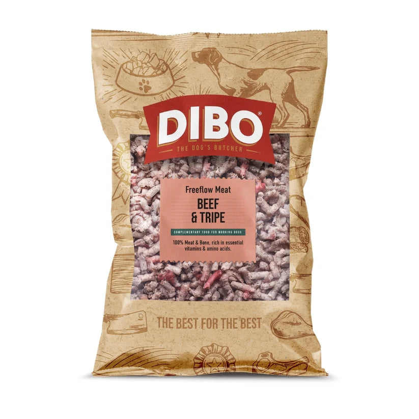 DIBO Beef & Tripe Freeflow 1kg