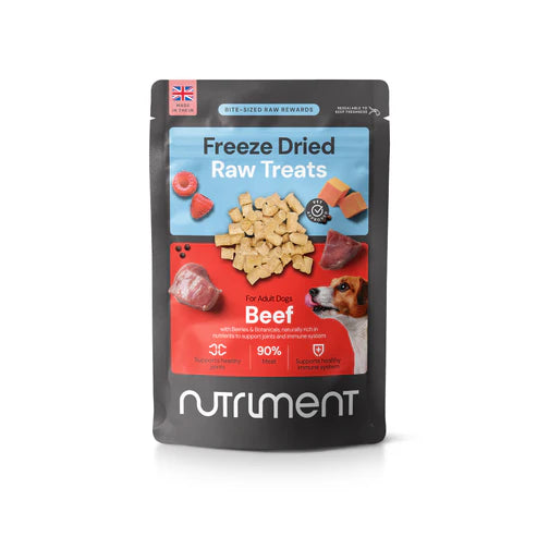 Nutriment Freeze Dried Treats Beef 30g
