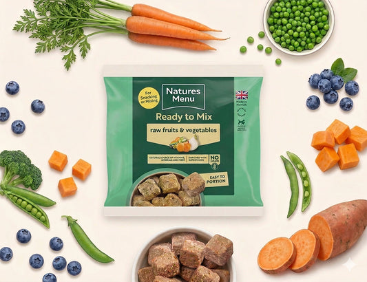 Natures Menu Ready-To-Mix Fruit & Veg Nuggets 1kg