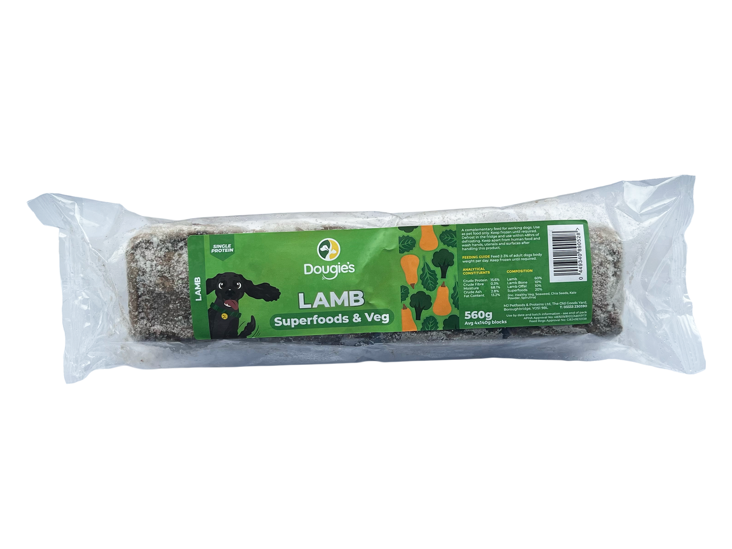 Dougies Superfoods Lamb 560G