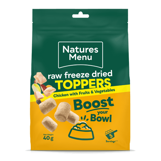 Natures Menu Freeze Dried Toppers Chicken 40g