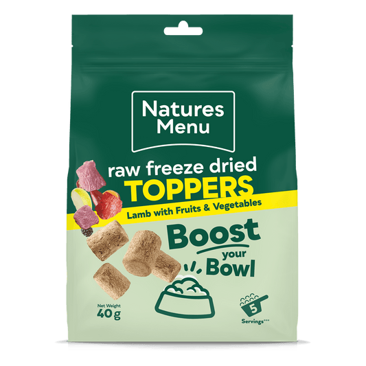 Natures Menu Freeze Dried Toppers Lamb 40g