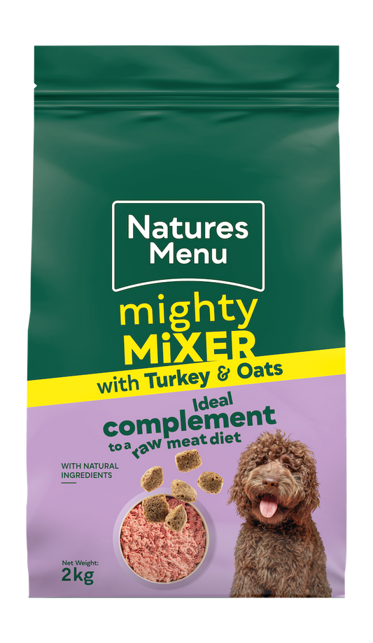 Natures Menu Mighty Mixer Turkey & Oats 2kg