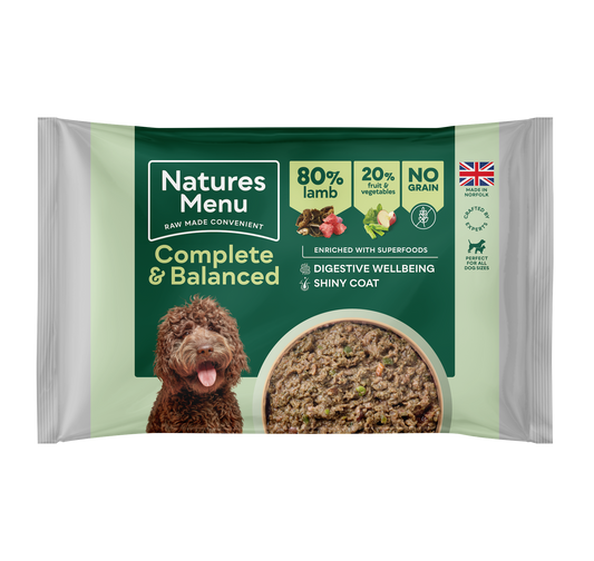 Natures Menu 80/20 British Lamb 500g Block