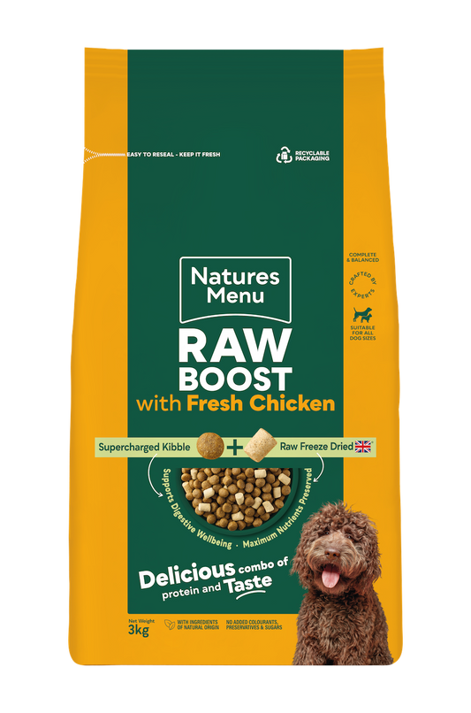Natures Menu Raw Boost Chicken with Grain 3kg