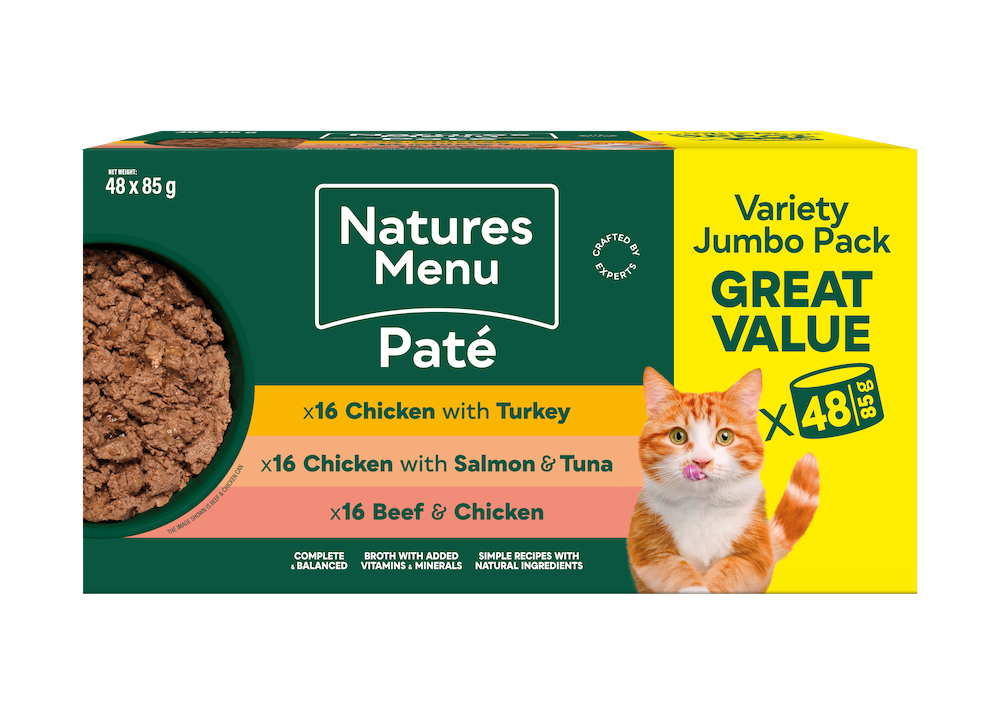 Natures Menu Cat Pate Multipack 48 x 85g