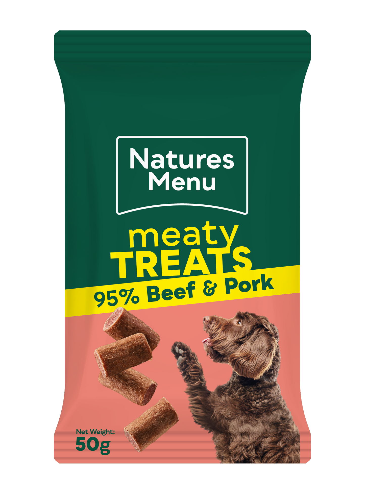 Natures Menu Meaty Treats Beef & Pork 50g