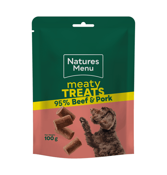 Natures Menu Treats Beef & Pork 100g
