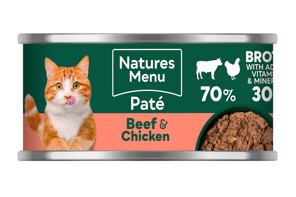 Natures Menu Cat Pate Beef & Chicken 85g