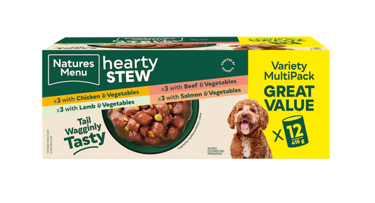Natures Menu Hearty Stews Cans Multipack 12x415g
