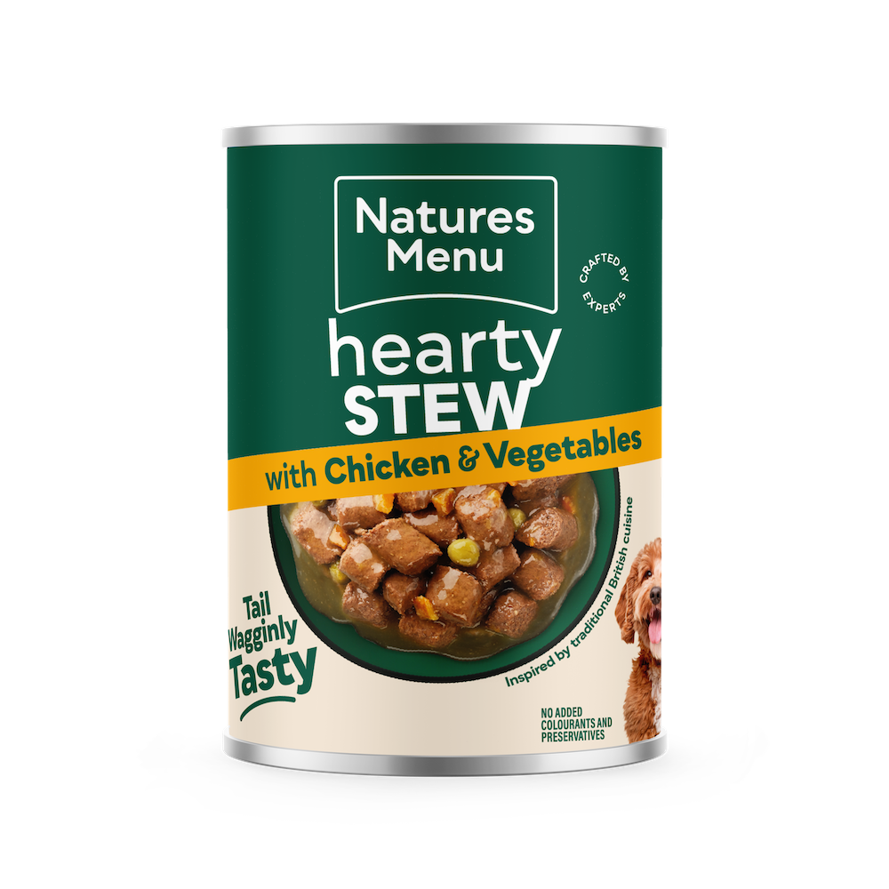 Natures Menu Chicken and Vegetable Hearty Stew Can 415g
