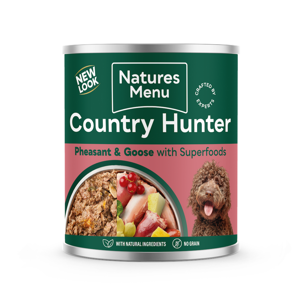 Natures Menu Country Hunter Pheasant and Goose with Superfoods Can 600g