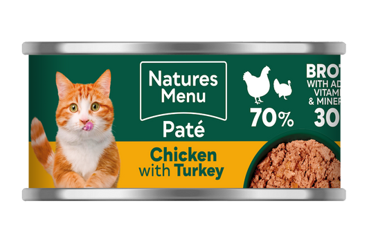 Natures Menu Cat Pate Chicken & Turkey 85g