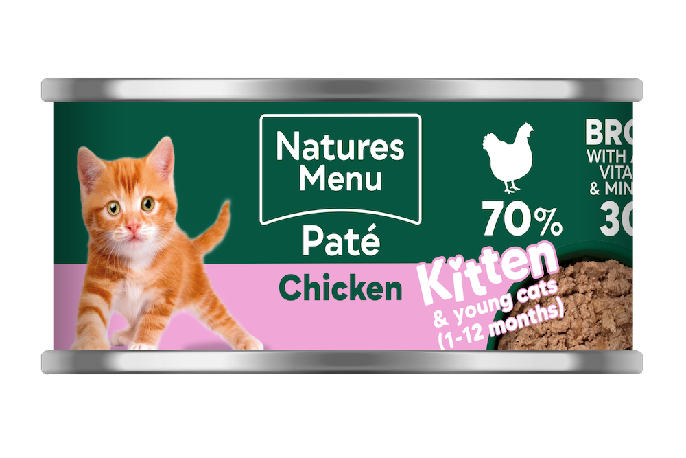 Natures Menu Cat Pate Kitten Chicken 85g