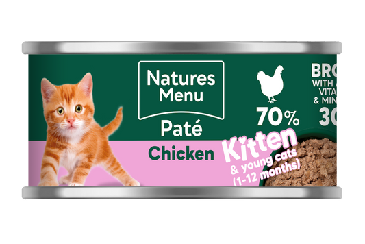 Natures Menu Cat Pate Kitten Chicken 85g