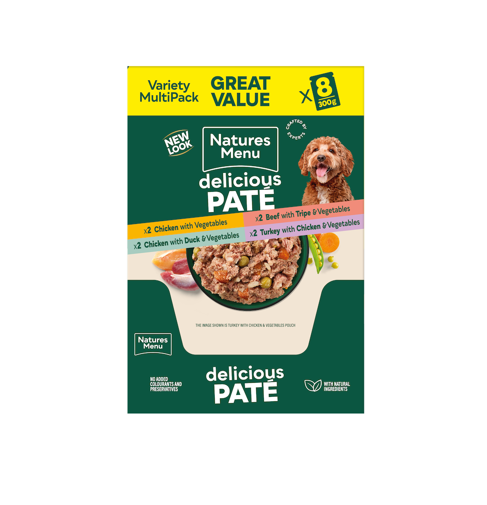 Natures Menu Meat Selection Pouch Multipack (Dog) 8x300g