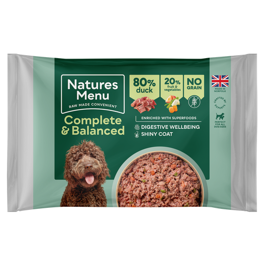 Natures Menu 80/20 Succulent Duck Block 500g