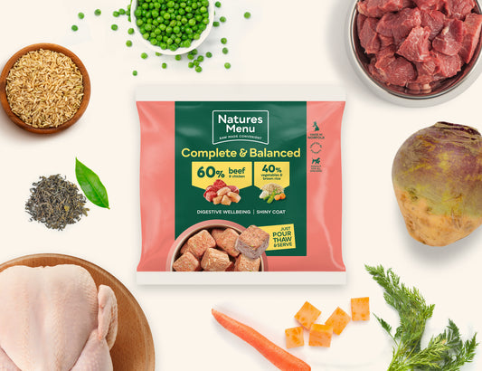 Natures Menu 60% Beef and Chicken Nuggets 1kg