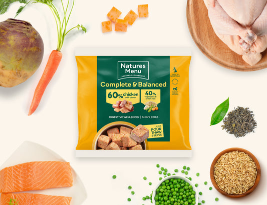 Natures Menu 60% Chicken and Salmon Nuggets 1kg