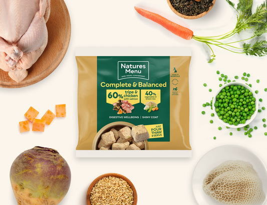 Natures Menu 60% Tripe and Chicken Nuggets 1kg