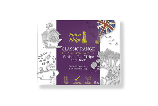 Paleo Ridge Classic Venison, Beef Tripe & Duck 1kg