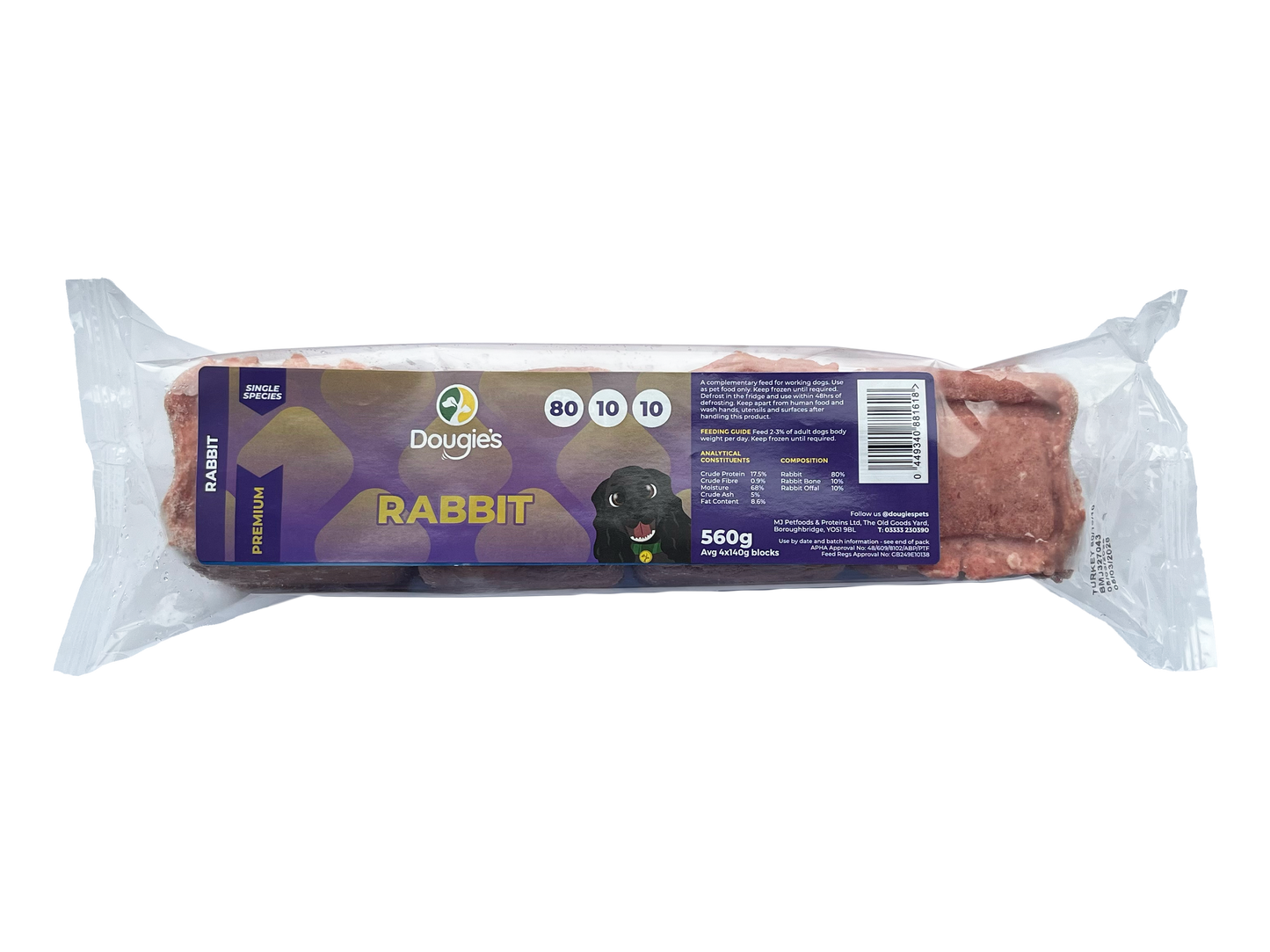 Dougies 80/10/10 Rabbit 560G