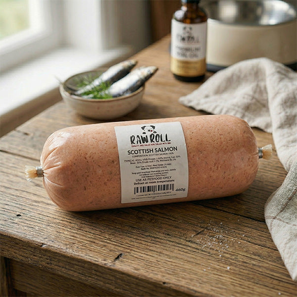 Just Natural Raw Roll Scottish Salmon 460g