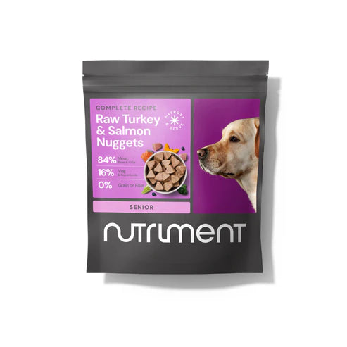 Nutriment Raw Nuggets Senior Turkey & Salmon1kg
