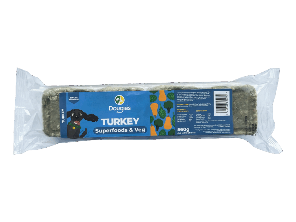 Dougies Turkey with Superfoods 560g