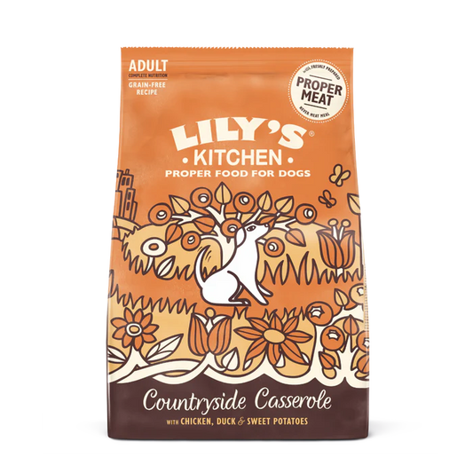 Lilys Kitchen Dog Dry Chicken & Duck Countryside Casserole 12kg