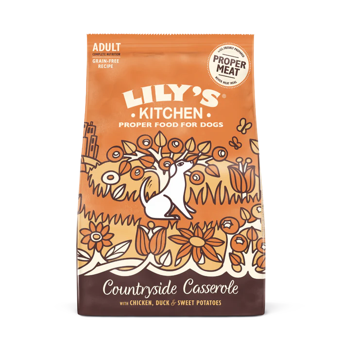 Lilys Kitchen Dog Dry Chicken & Duck Countryside Casserole 7kg
