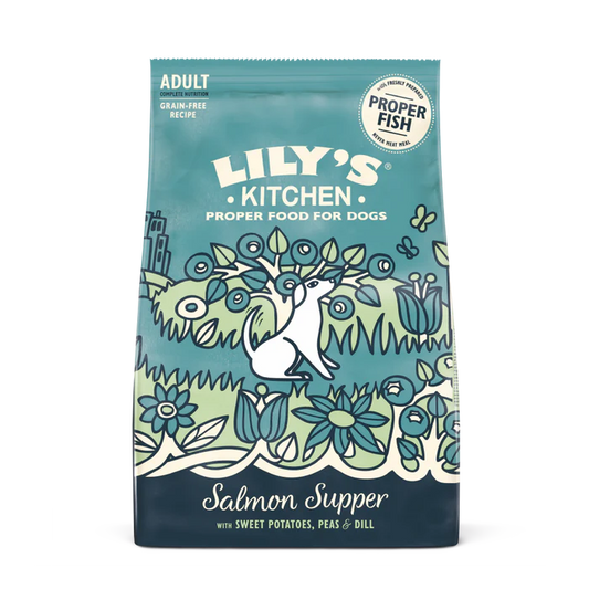 Lilys Kitchen Dog Dry Salmon Supper 2.5kg