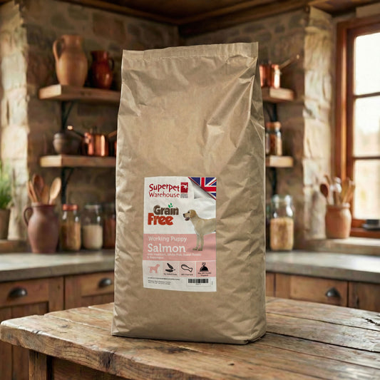 Superpet Grain Free Puppy Salmon Working Dog 15kg